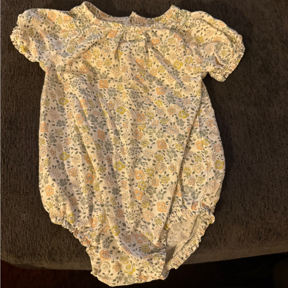 Carter's Floral Print Baby Outfit